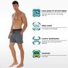 imageSILKWORLD Mens Swim Trunks Quick Dry Beach Shorts with PocketsArmy Greenag