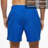 imageSILKWORLD Mens Swim Trunks Quick Dry Beach Shorts with PocketsMq18zipblue