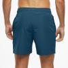 imageSILKWORLD Mens Swim Trunks Quick Dry Beach Shorts with PocketsMq18zipnordic Blue