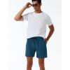 imageSILKWORLD Mens Swim Trunks Quick Dry Beach Shorts with PocketsMq18zipnordic Blue