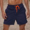 imageSILKWORLD Mens Swim Trunks Quick Dry Beach Shorts with PocketsNavy Blue