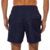 imageSILKWORLD Mens Swim Trunks Quick Dry Beach Shorts with PocketsNavy Blue