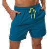 Peacock Blue/Green Drawstring