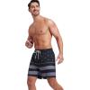 imageSILKWORLD Mens Swim Trunks Quick Dry Beach Shorts with PocketsMq18zipcosmic Trail