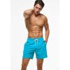 imageSILKWORLD Mens Swim Trunks Quick Dry Beach Shorts with PocketsMq18zipturquoise