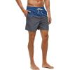 imageSILKWORLD Mens Swim Trunks Quick Dry Beach Shorts with PocketsSteel Bluegrey