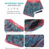imageSILKWORLD Quick Dry Mens Swim Trunks with Compression Liner 7quot Mens Bathing Suits with Zip PocketsA6peacock Blue