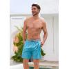 imageSILKWORLD Quick Dry Mens Swim Trunks with Compression Liner 7quot Mens Bathing Suits with Zip PocketsBlue