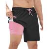 Black (Pink Drawstring)