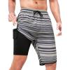 Grayish Blue Stripes