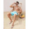 imageSILKWORLD Mens Swim Trunks 6quot Quick Dry Bathing Suit Beach Swimming Shorts with Compression Liner and Zipper PocketsSky Blue