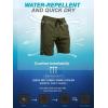 imageSILKWORLD Mens Swim Trunks Quick Dry Bathing Suit Board Swimming Shorts with Zipper Pockets and Compression LinerArmy Green