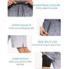 imageSILKWORLD Mens Swim Trunks Quick Dry Bathing Suit Board Swimming Shorts with Zipper Pockets and Compression LinerBlack White Leaves