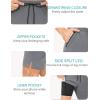 imageSILKWORLD Mens Swim Trunks Quick Dry Bathing Suit Board Swimming Shorts with Zipper Pockets and Compression LinerDark Greywith Black Liner