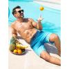 imageSILKWORLD Mens Swim Trunks Quick Dry Bathing Suit Board Swimming Shorts with Zipper Pockets and Compression LinerGradientblue Color Blue Gradient