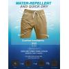 imageSILKWORLD Mens Swim Trunks Quick Dry Bathing Suit Board Swimming Shorts with Zipper Pockets and Compression LinerKhaki