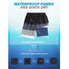 imageSILKWORLD Mens Swim Trunks Quick Dry Compression Liner 2 in 1 Shorts Men SwimsuitStripeblack  Gray  White