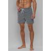 imageSILKWORLD Mens Swimming Trunks 5 Inch Inseam Swim Shorts Summer Bathing Suit Swimwear Beachwear with PocketsBlack Striped