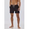 imageSILKWORLD Mens Swimming Trunks 5 Inch Inseam Swim Shorts Summer Bathing Suit Swimwear Beachwear with PocketsRed Pepper