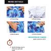 imageSILKWORLD Mens Swimming Trunks 5 Inch Inseam Swim Shorts Summer Bathing Suit Swimwear Beachwear with PocketsSky Blue Turtle