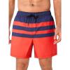 Navy Red Stripes
