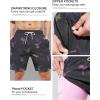 imageSILKWORLD Mens Swim Trunks Quick Dry Swimming Shorts with Compression Liner and Zipper Pockets7Black Coconut Tree