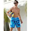 imageSILKWORLD Mens Swim Trunks Quick Dry Swimming Shorts with Compression Liner and Zipper Pockets7Camouflage Fish