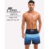 imageSILKWORLD Mens Swim Trunks with Compression Liner 2 in 1 Quick Dry Bathing Suit Beach Shorts with Zipper PocketsPatchwork Blue