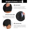 imageSILKWORLD Womens Athletic Running Shorts Quick Dry Summer Gym Shorts with Zipper PocketsPack of 2BlackRose