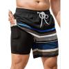 A04 Tibetan Blue Stripes