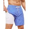 Blue Vertical Stripes