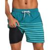 Dark Green Stripes