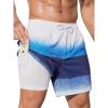Gradient White Blue Navy