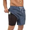 Navy Vertical Stripe