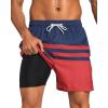 Navy&red Stripes
