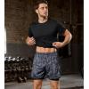 imageSILKWORLD 23 Pack Mens 2 in 1 Running Shorts Quick Dry Athletic Grym Workout Compression Shorts with Zipper PocketsNavyDark Grey Camo