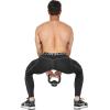 imageSILKWORLD Mens 13 Pack Compression Pants Pockets Cool Dry Gym Leggings Baselayer Running TightsA5blackwhite Double Stripe blue dark Navy3pOrd