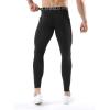 imageSILKWORLD Mens 13 Pack Compression Pants Pockets Cool Dry Gym Leggings Baselayer Running TightsB4blackwhite2pOrd