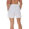 imageSILKWORLD Mens Running Stretch Quick Dry Shorts with Zipper PocketsPack of 23Black  White Pack of 2