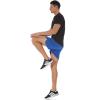 imageSILKWORLD Mens Running Stretch Quick Dry Shorts with Zipper PocketsPack of 23Black dark Grey bluepack of 3