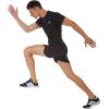 imageSILKWORLD Mens Running Stretch Quick Dry Shorts with Zipper PocketsPack of 23Black3 Pack of 3