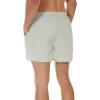 imageSILKWORLD Mens Running Stretch Quick Dry Shorts with Zipper PocketsPack of 23Deep Grey  Light Grey  Steelbluepack of 3