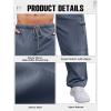 imageSILKWORLD Sweatpants for Men Zipper Cargo Pockets Joggers Open Bottom Casual Pants for Athletic Jogging Running WorkoutDark Grey
