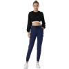 imageVersatile Womens Joggers Hiking Pants  Quick Dry with Cargo Pockets for Athletic Workout Scrubs and Outdoor in Summer2anavy