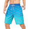 Flamingo on Blue