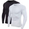 Crewneck_2 Pack: Black  White