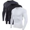 Crewneck_3 Pack: Black  White  Hemp Grey