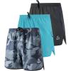 Dark Grey lightseagreen grey Camo(pack of 3)
