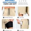 imageSILKWORLD Mens Athletic Running Shorts 2 in 1 Quick Dry Basketball Training Shorts 9 Inch Gym Workout with Zip PocketsKhaki