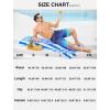 imageSILKWORLD Mens Swim Trunks with Compression Liner 9quot Swimming Trunk 2 in 1 Beach Quick Dry Shorts with Zipper PocketBlack Blue Green Gradient